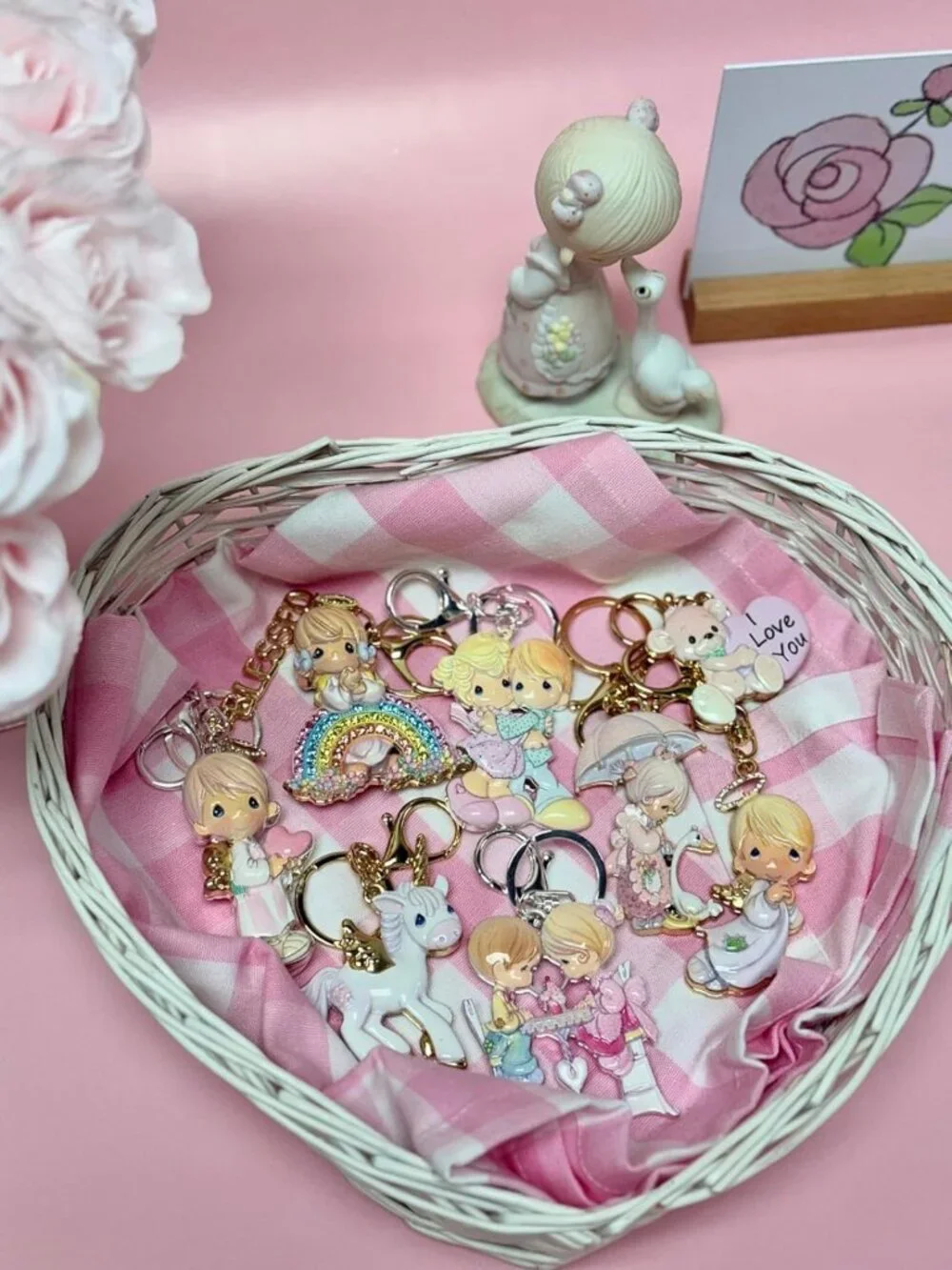 Whimsical Unicorn Keychain & Bag Charm - Magical Figurine, Perfect Gift for Her